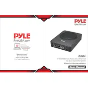 Pyle PLBX8A Subwoofer manual cover