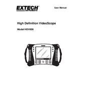 Flir Extech HDV600 Videoscope manual cover