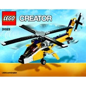 LEGO 31023-1 Construction Set manual cover