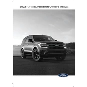 Ford Expedition 2022 manual cover