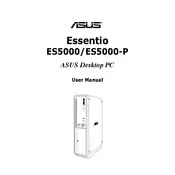 ASUS Essentio ES5000 CPU manual cover