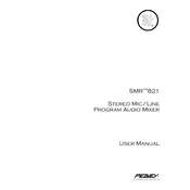 Peavey SMR 821 Mixer manual cover