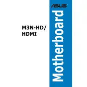 ASUS M3N-HD-HDMI Motherboard manual cover