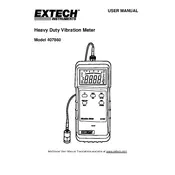 Flir Extech 407860 Meter manual cover