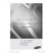 Samsung HT-E6500 Series Home Theater System manual cover