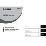 Yamaha HTR-5071 Receiver manual cover