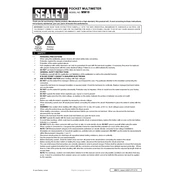 Sealey MM18 Multimeter manual cover