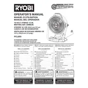 Ryobi PCL850 Fan manual cover