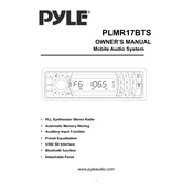 Pyle PLMR17BTS Radio manual cover