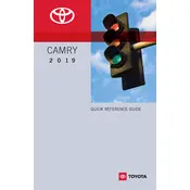 Toyota Camry 2019 Sedan manual cover