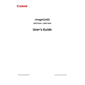 Canon imageCLASS LBP214dw manual cover