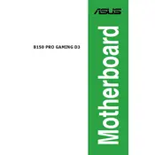 ASUS B150 PRO GAMING D3 Motherboard manual cover