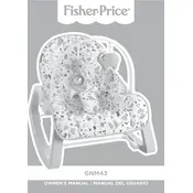 Fisher Price Mattel Infant-to-Toddler GNM43 Rocker manual cover