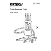 Flir Extech 480400 Tester manual cover