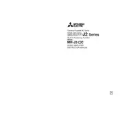 Mitsubishi MR-J2- C Servo Amplifier manual cover