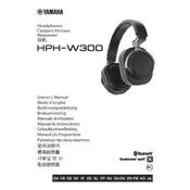 Yamaha HPH-W300 Headphones