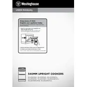 Westinghouse WLE530WCA Cooker