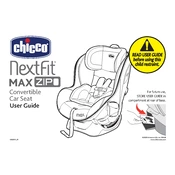 Chicco Next Fit Max Zip Car Seat manual cover