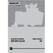 Sencor SSS 6501 AULUS Speaker manual cover