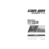 Can-Am X mr 570 2020 Vehicle manual cover