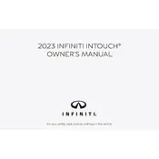 Infiniti Q50 Intouch 2023 Sedan manual cover