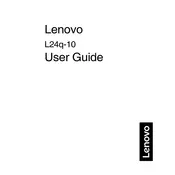 Lenovo L24Q-10 65CF-GAC3-WW Monitor manual cover