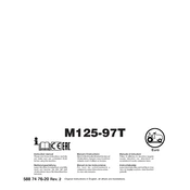 McCulloch M125-97T manual cover