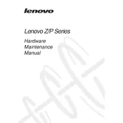 Lenovo IdeaPad P400 Touch Laptop manual cover