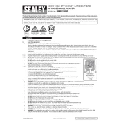 Sealey IWMH1809R Heater manual cover