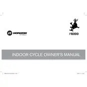 Horizon Fitness P8000 2010 Indoor Cycle