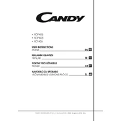 Candy FCT405N manual cover