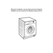 De Dietrich DLZ614BE1 Washing Machine manual cover