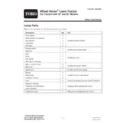 Toro Wheel Horse 12.5-32XLE 71301 Tractor