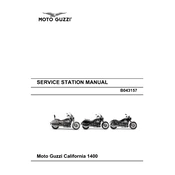 Moto Guzzi California 1400 Motorcycle manual cover