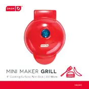 Dash DMG001 Mini Maker Grill manual cover