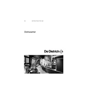 De Dietrich DDSI31MCX Dishwasher manual cover