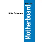 ASUS Blitz Extreme Motherboard manual cover