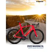 Trek 2022 Madone SL Bicycle manual cover