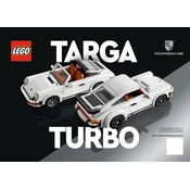 LEGO Targa Turbo 10295 Construction Set manual cover