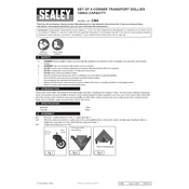 Sealey CM4 Dollies manual cover