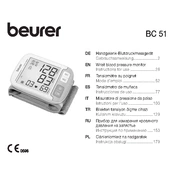 Beurer BC 51 Blood Pressure Monitor manual cover