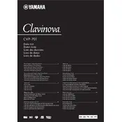 Yamaha Clavinova CVP-701 Piano manual cover