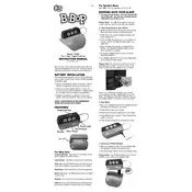 Radica Mattel B-Bop Speaker Base I6028 Toy manual cover