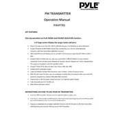 Pyle PIMPTR5 Transmitter manual cover