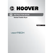 Hoover VTV 591CB-80 manual cover