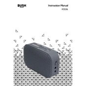 Bush KS536 5493193 Radio manual cover