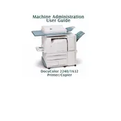 Xerox DocuColor 1632 Printer manual cover