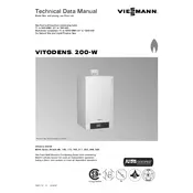 Viessmann Vitodens 200-W B2HA Series 88 Boiler manual cover