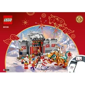 LEGO Chinese Festival 80106 Construction Set manual cover