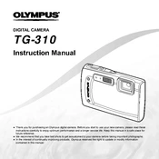 Olympus TG-310 manual cover